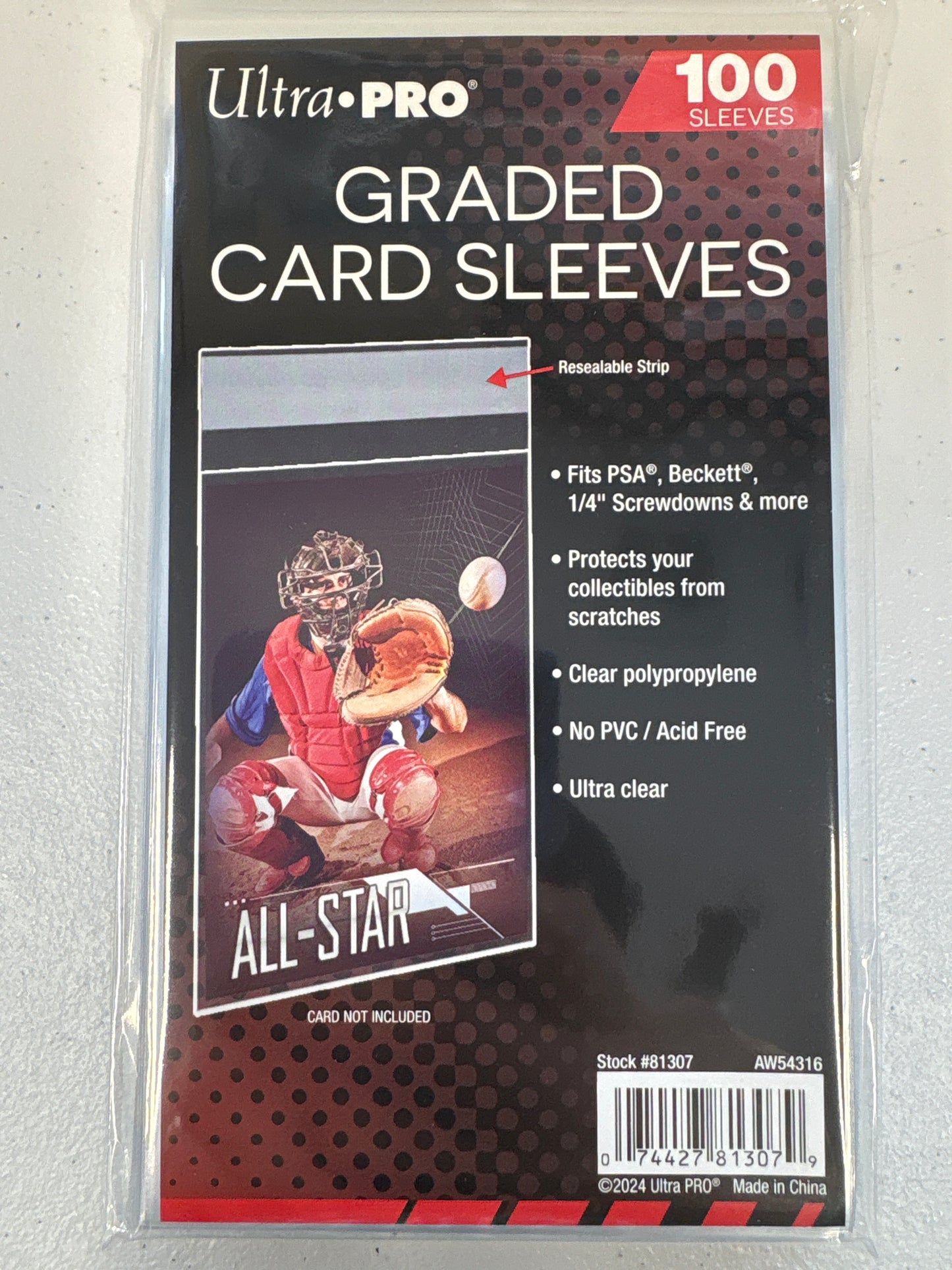 Ultra-Pro Graded Card Sleeves Beckett - 100