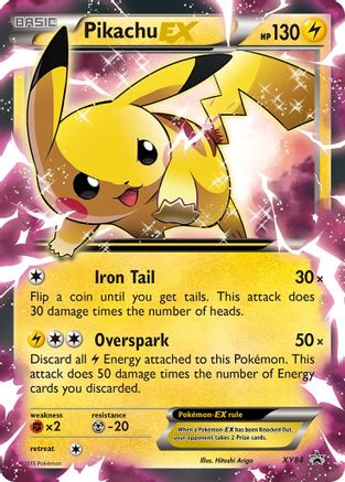 Pikachu EX XY84/211 - Holofoil XY Promos - Promo