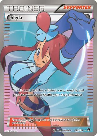 Skyla 122 - Holofoil XY BREAKpoint - Ultra Rare
