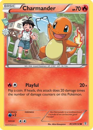 Charmander RC3 Generations Radiant Collection - Common