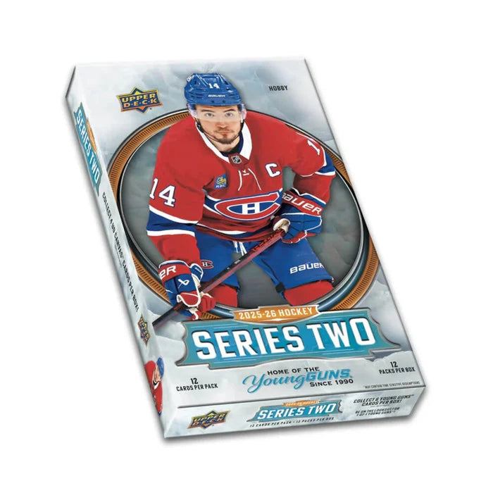 2025-2026 Upper Deck Series Two Hockey Hobby Box