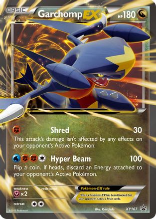 Garchomp EX - XY167 - Holofoil XY Promos - Promo