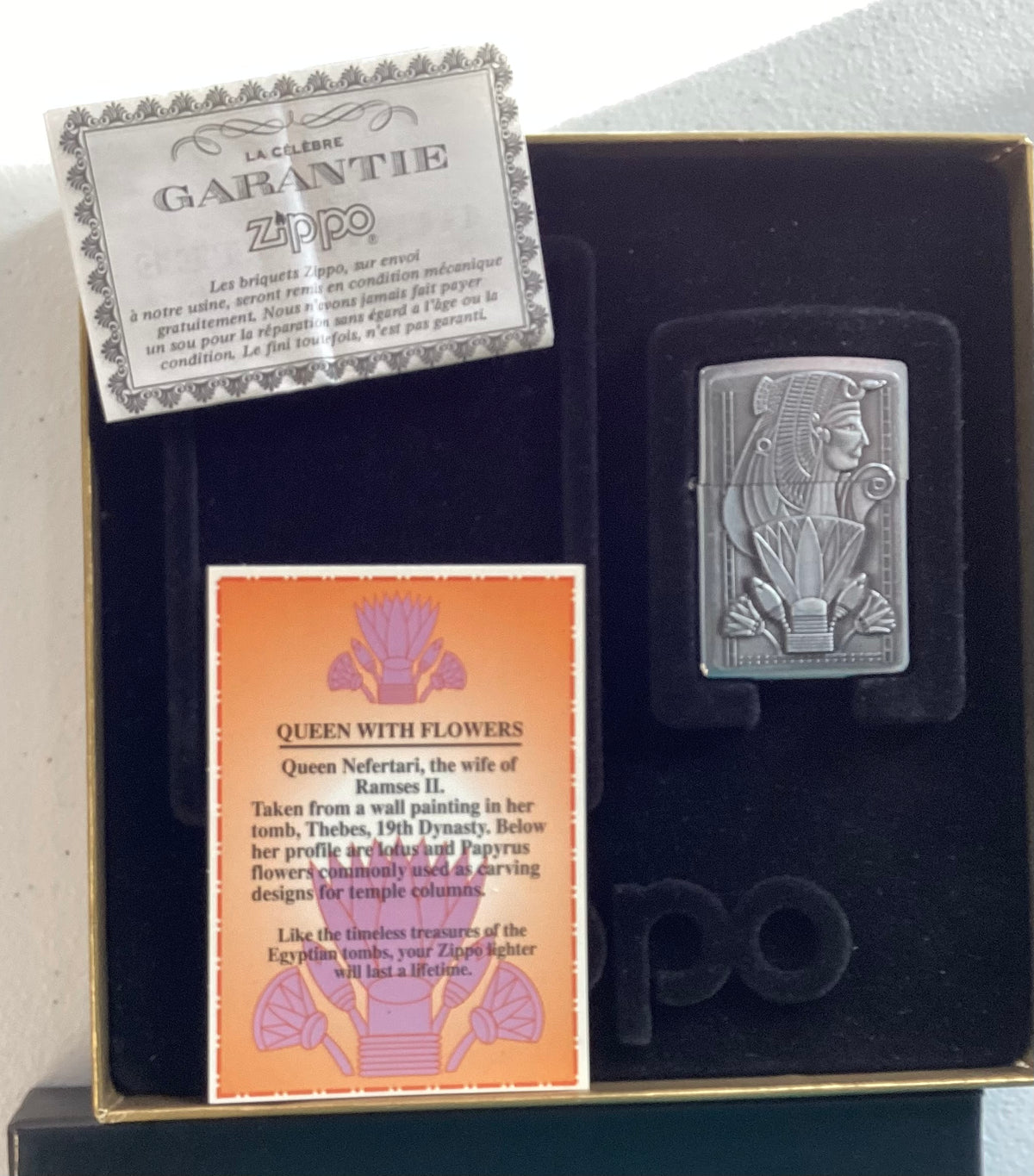 Treasures From The Tomb - Zippo lighter collectible