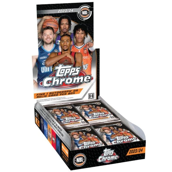 2023-2024 Topps Chrome NBL Hobby Box