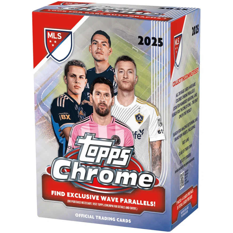 2025 Topps Chrome MLS Blaster Box
