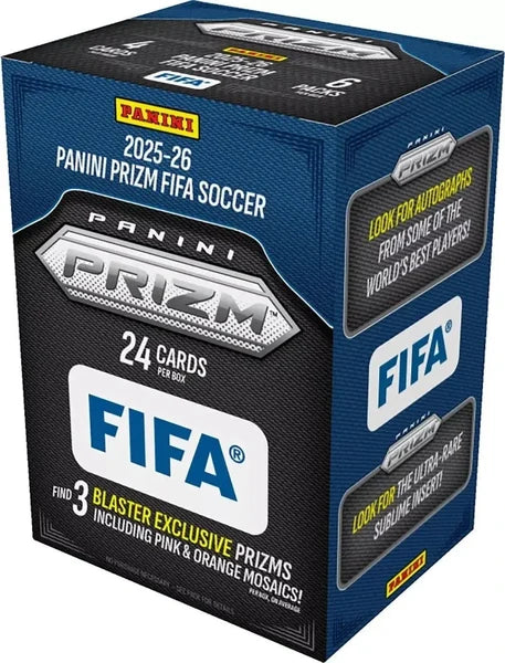 2025-2026 Panini Prizm FIFA Soccer Blaster Box