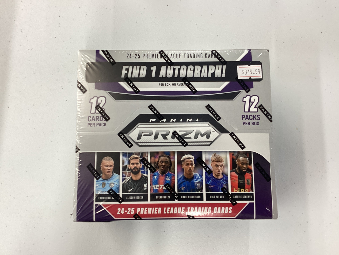 24-25 Panini Select Premier League Soccer prism 1 auto per average