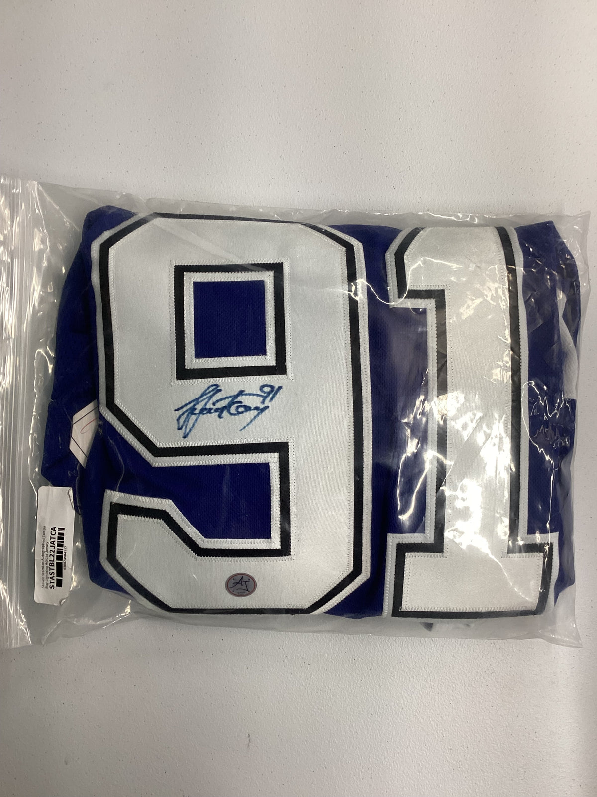 Stamkos Auto Jersey AJ COA