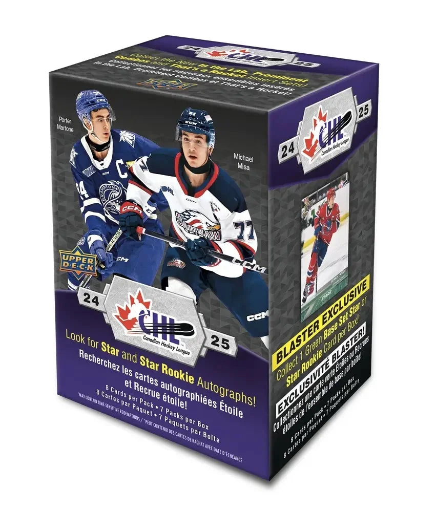 2024-2025 Upper Deck CHL Blaster Box