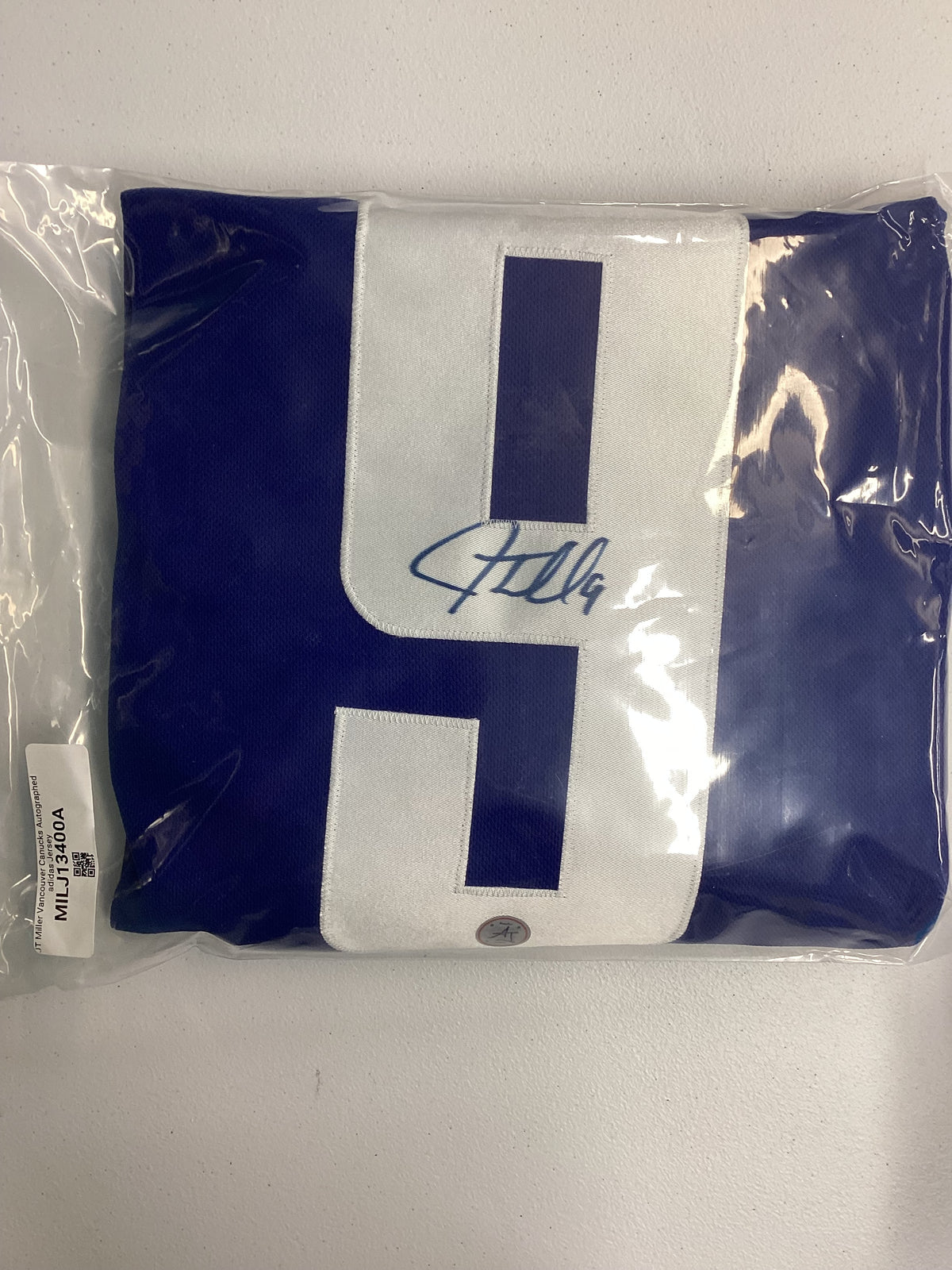JT Miller Auto Jersey AJ COA