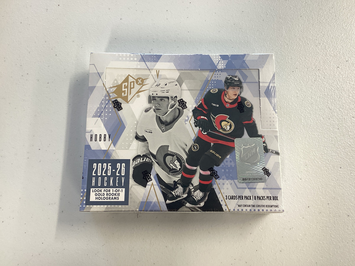 2025-2026 Upper Deck SPX Hockey Hobby Box