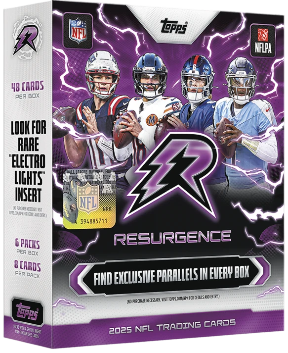 2025 Topp Resurgance Football Mega Box