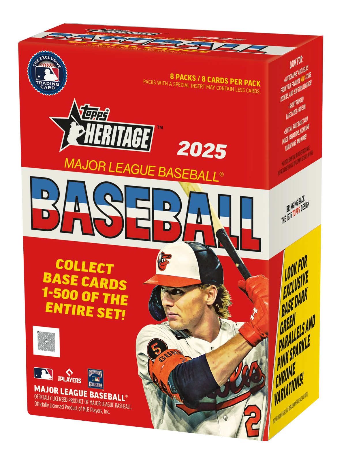 2025 Topps Heritage Baseball Blaster Box