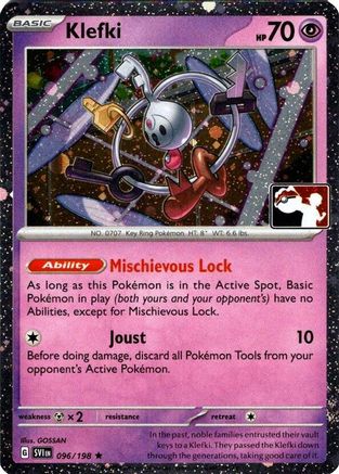 Klefki (Cosmos Holo) 096/198 - Holofoil Prize Pack Series Cards - Rare