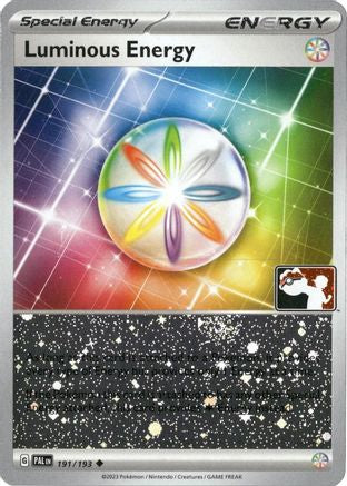 Luminous Energy (Cosmos Holo) 191/193 - Reverse Holofoil Prize Pack Series Cards - Uncommon