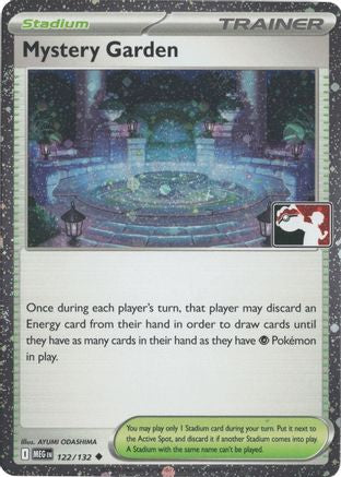 Mystery Garden (Cosmos Holo) 122/132 - Holofoil Prize Pack Series Cards - Uncommon