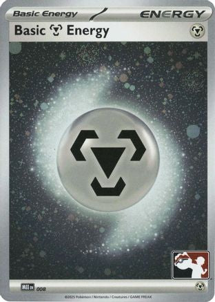 Basic Metal Energy (Cosmos Holo) 008 - Holofoil Prize Pack Series Cards - Common