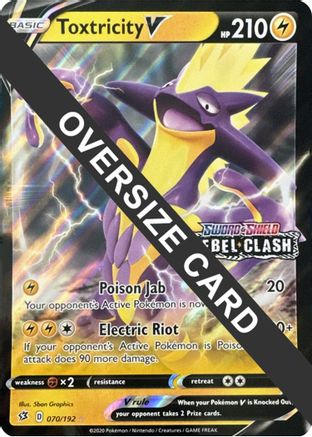 Toxtricity V 070 - Holofoil Jumbo Cards - Ultra Rare