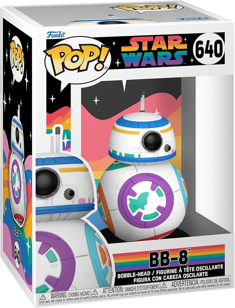 BB-8 (Star Wars) - 640 - Rainbow Edition