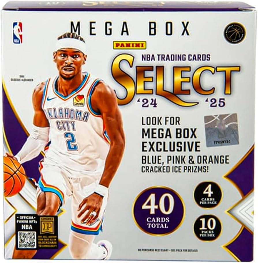 2024-2025 Panini Select NBA Mega Box