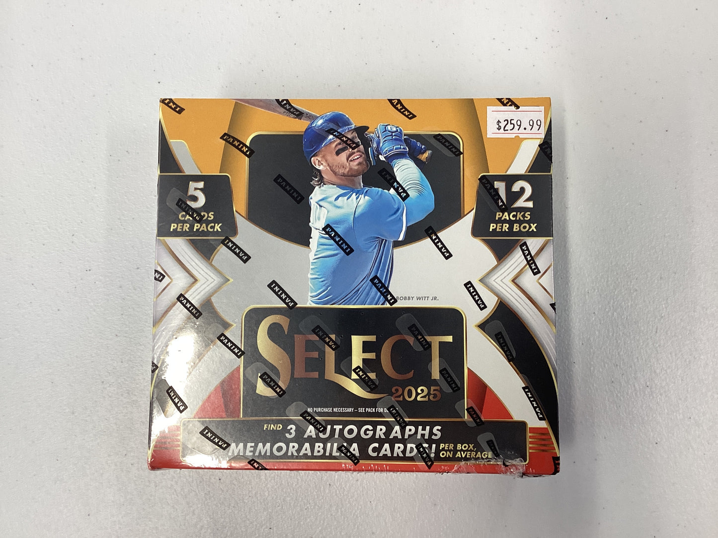 2025 baseball panini select hobby