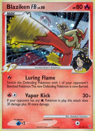 Blaziken FB/147 - Holofoil Supreme Victors - Holo Rare