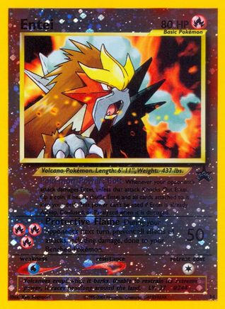 Entei 034 - Reverse Holofoil WoTC Promo - Promo