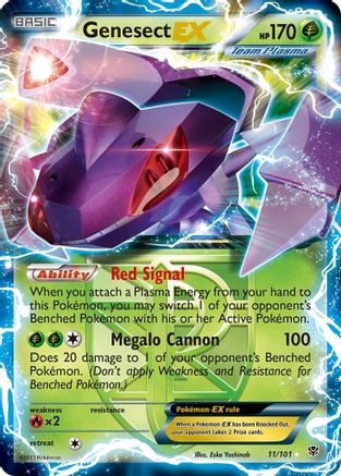 Genesect EX (Team Plasma) - Holofoil Plasma Blast - Ultra Rare