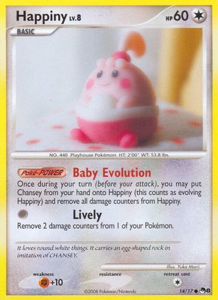 Happiny 014 - Holofoil POP Series 8 - Common