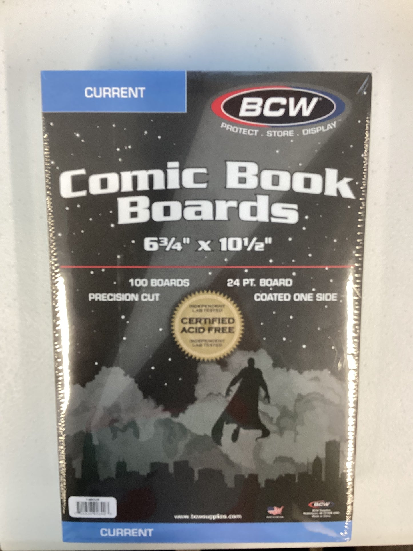 BCW - Comic Book Boards Current - 100 count