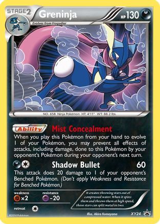 Greninja - XY24 - Holofoil XY Promos - Promo