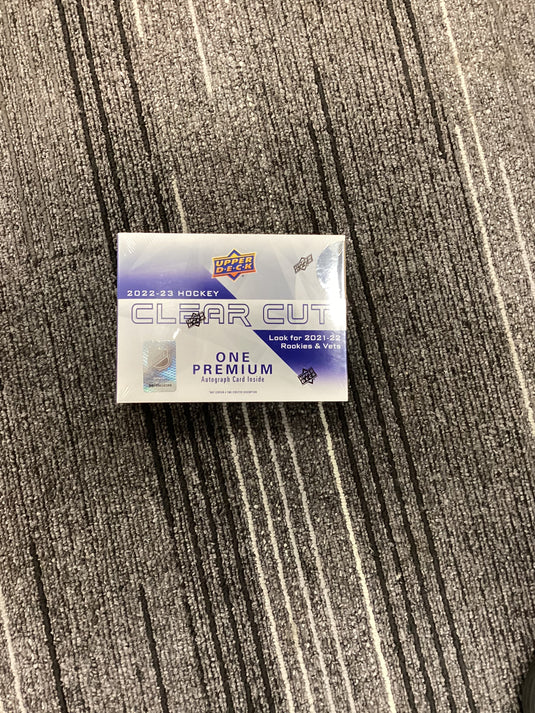 2022-23 Upper Deck Clear Cut Hockey