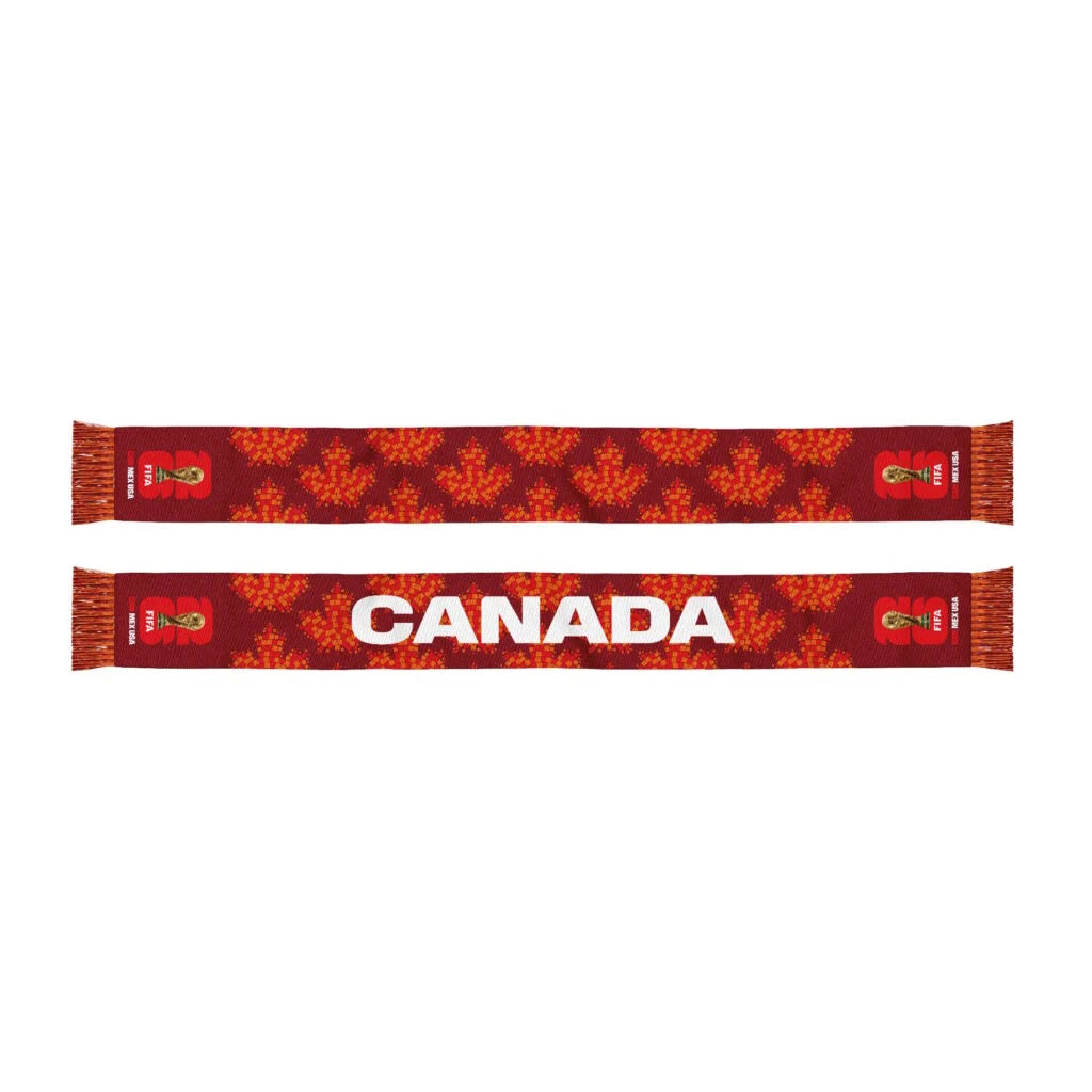 FIFA World Cup 202 Canada Host Nation Official Printed Scarf