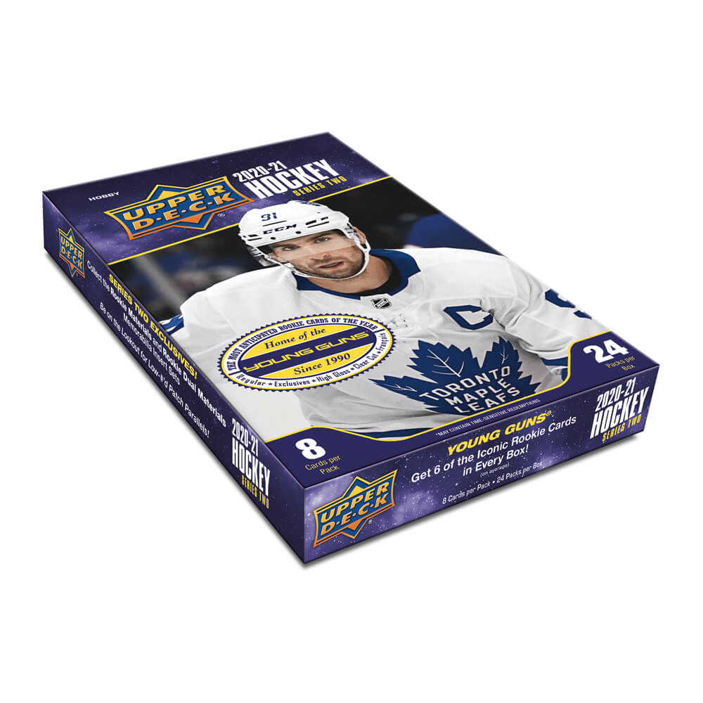 2020-2021 Upper Deck Series Two Hockey Hobby Box
