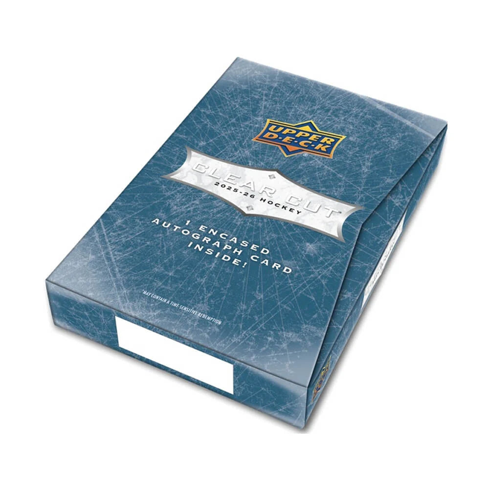 2025-2026 Upper Deck Clear Cut Hobby Box