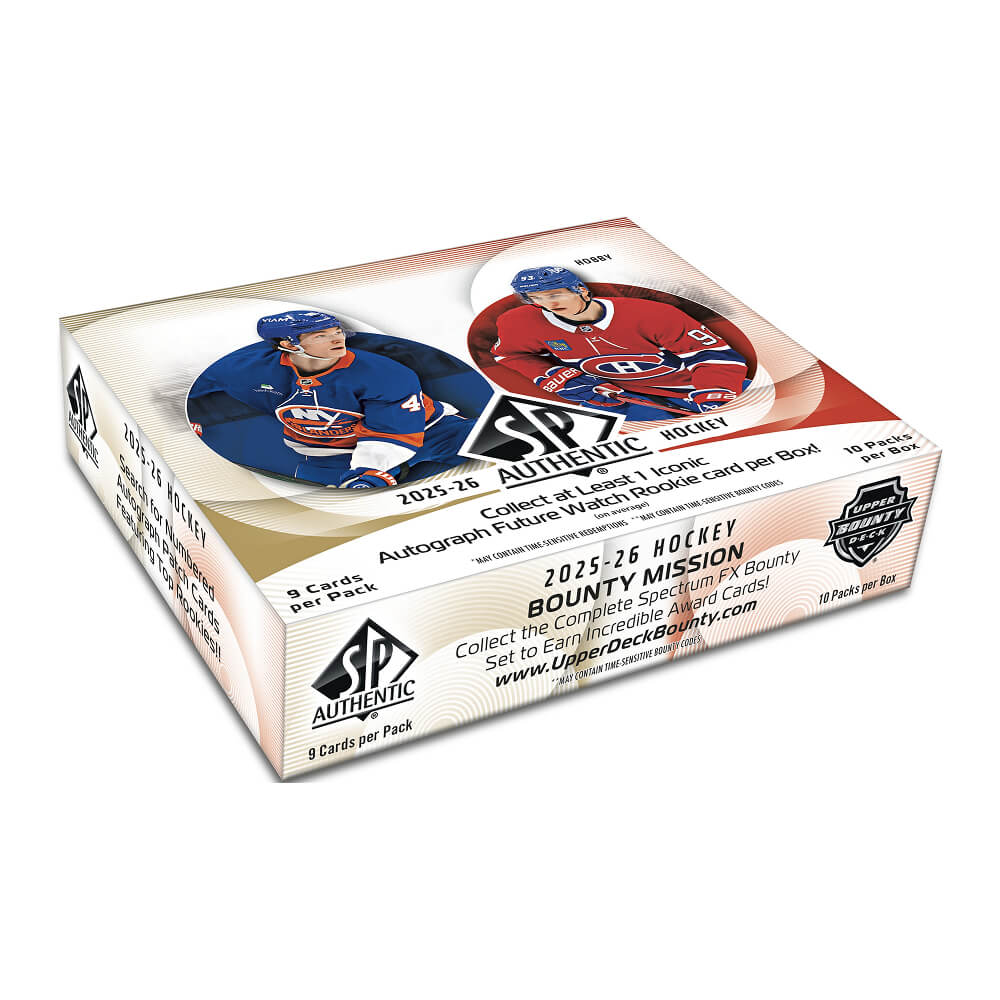 2025-2026 Upper Deck SP Authentic Hockey Hobby Box