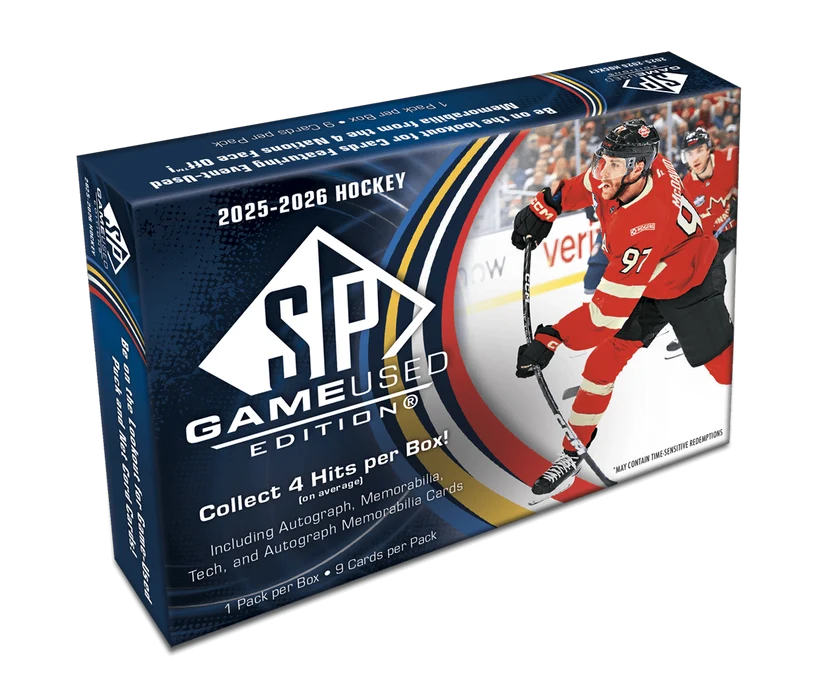 2025-2026 Hockey SP Game Used Hobby Box