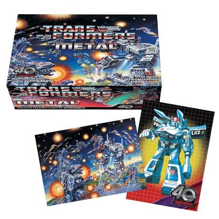 Transformers 40th Anniversary Metal Collector's Box