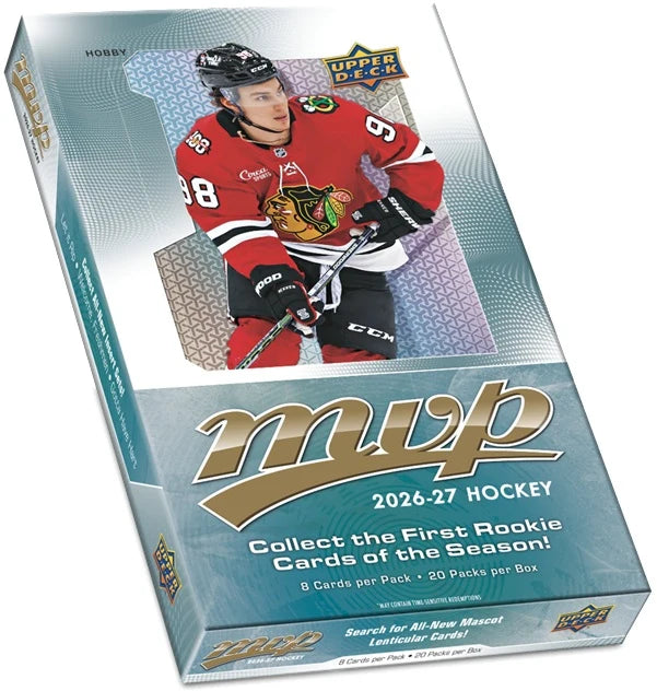 2026-2027 Upper Deck Hockey MVP Hobby Box