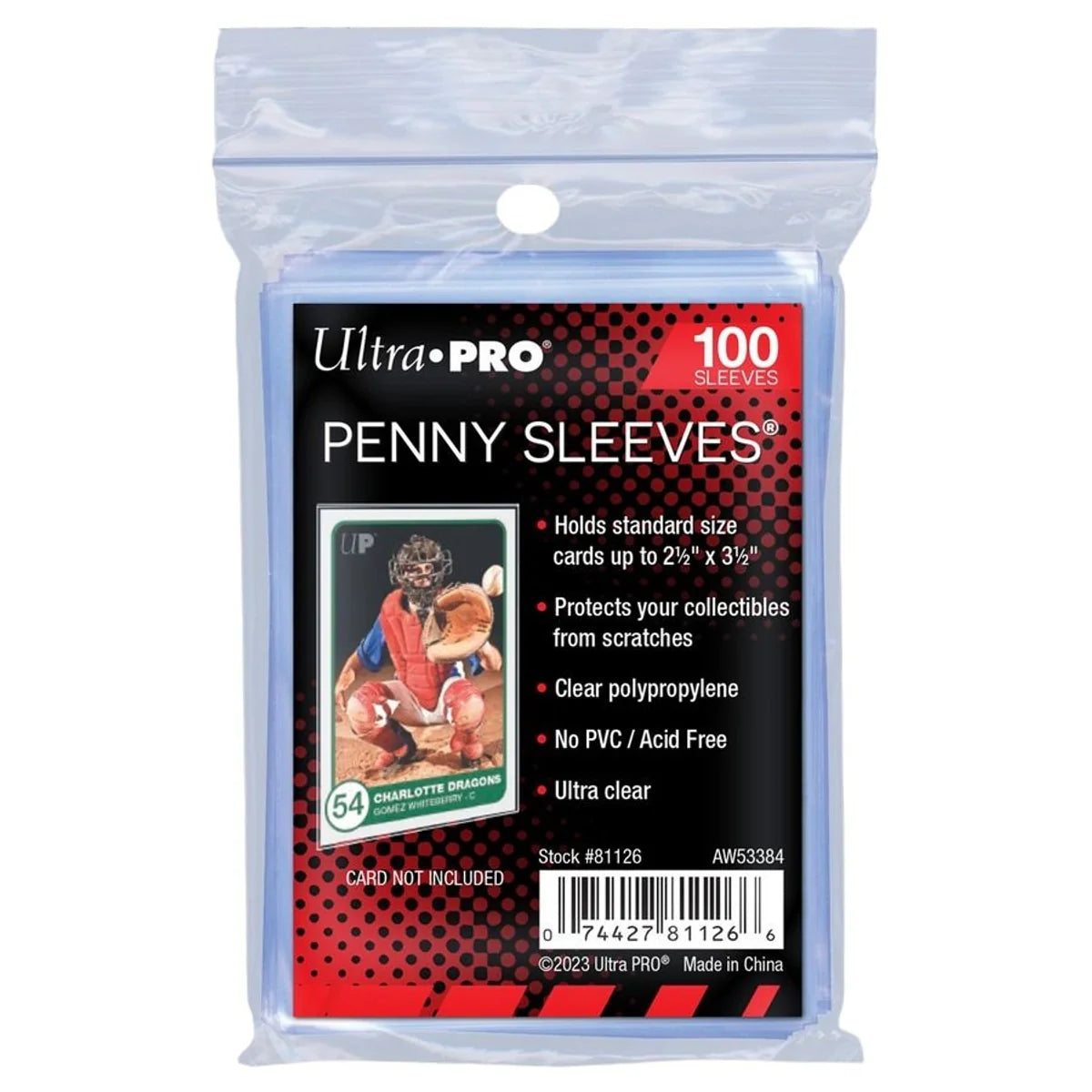 Ultra Pro Penny Sleeves - 100 Count