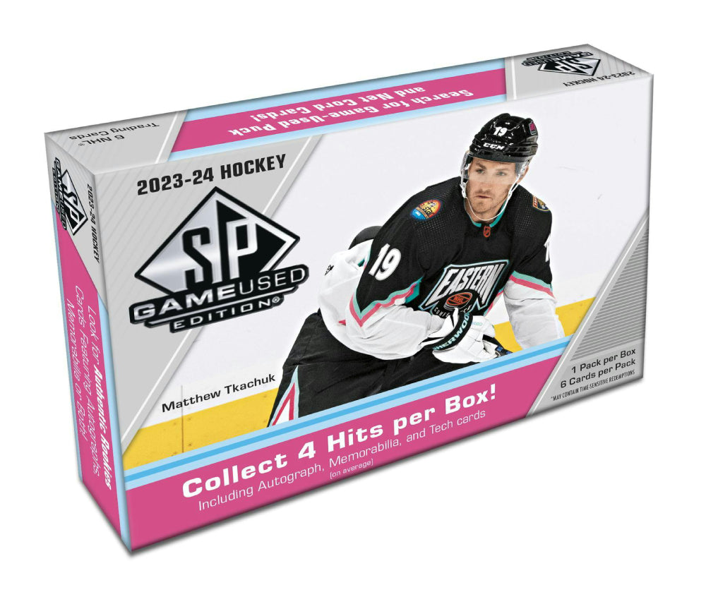 2023-2024 SP Game Used Hockey Hobby Box