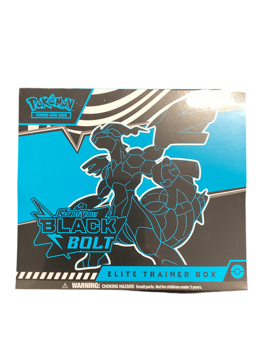 Pokémon scarlet and violet black bolt ETB