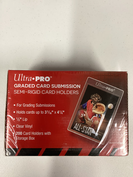 Ultra Pro Semi-Rigid Card Holders - For Grading Submissions