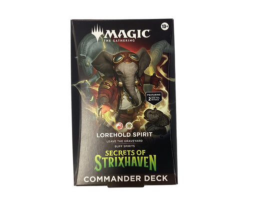 Magic The Gathering Secrets of Strixhaven Commander Deck- lorehold spirit
