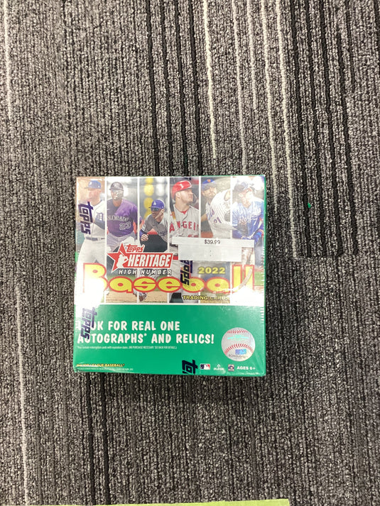 2022 Topps Heritage Baseball Packs