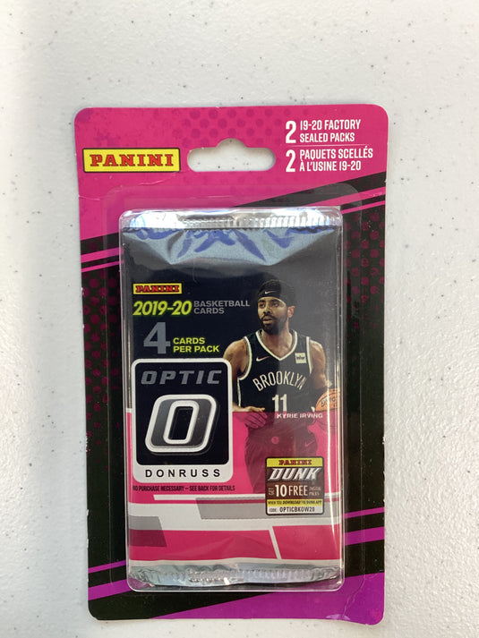 2019-20 Donruss Optic Basketball - 2 pack hanger