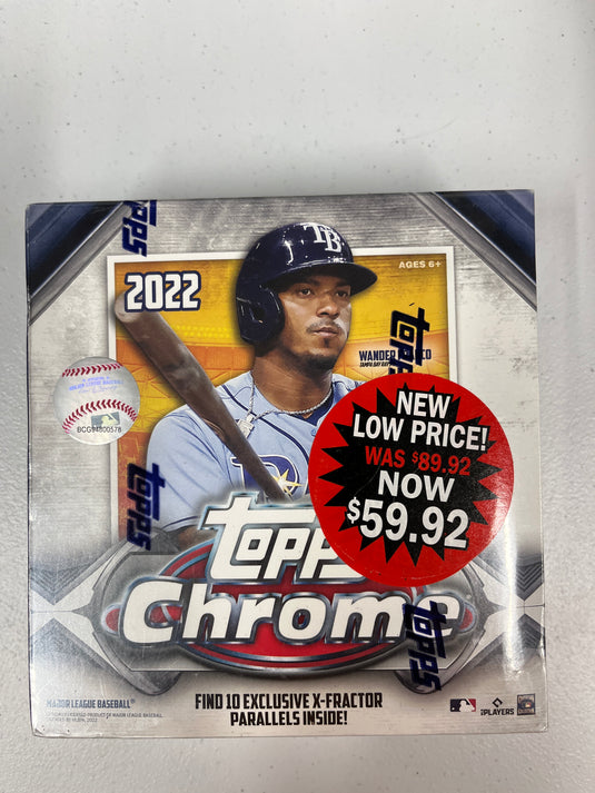 2022 Topps Chrome Baseball Mega Box