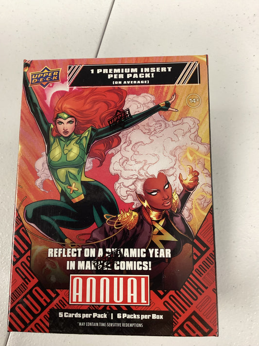 2024 Marvel Annual Blaster Box - 6 pk