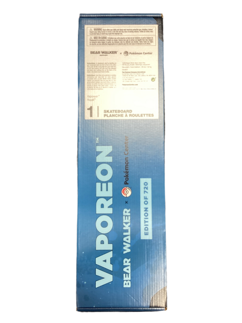 Load image into Gallery viewer, Pokémon center x bear walker skate board limited edition /720 VAPOREON
