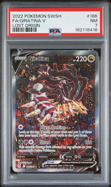 2022 Pokemon SWSH FA/Giratina V | PSA 7